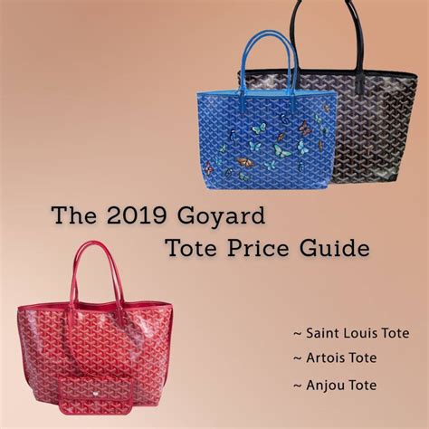 goyard pricing 2015|goyard artois pm price 2024.